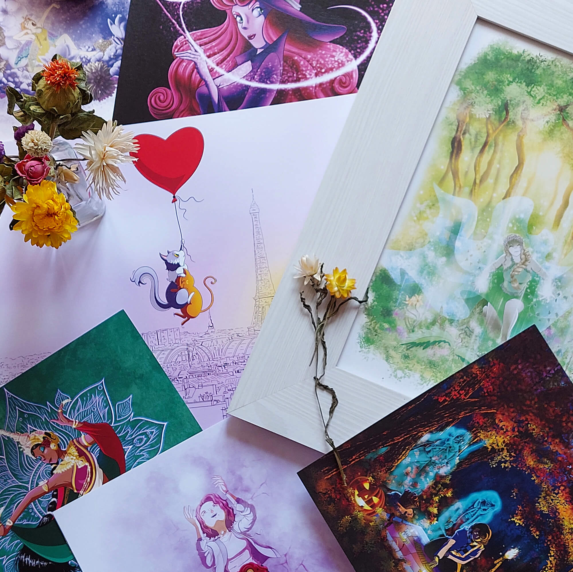 Impressions de dessins numériques @Hisae illustrations