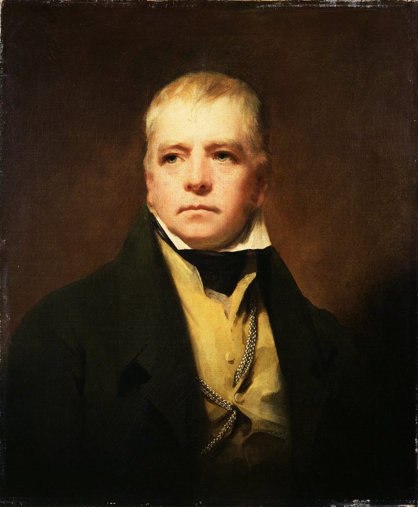 Portrait de Sir Walter Scott (1822). Huile sur toile par Henry Raeburn (1756-1823) @ Bridgeman Art Library