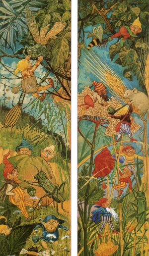 "Fairyland Scenes", peinture par Georges Cruibshank (1792-1878) @Sofi