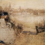 "La danse des fairies", peinture de Kate Cameron