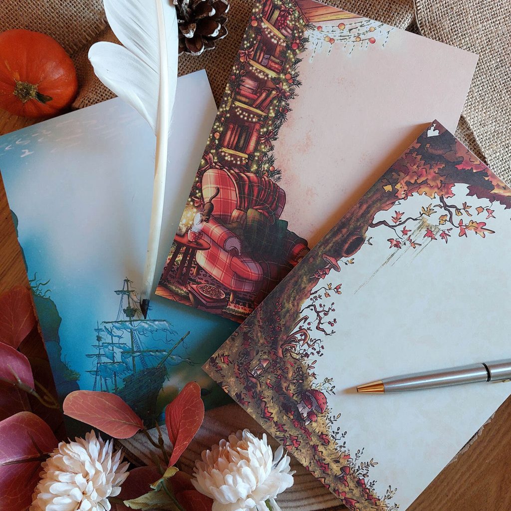 Ensemble de blocs-notes illustrés @Ysae illustrations